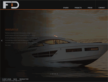 Tablet Screenshot of facherisdesign.com